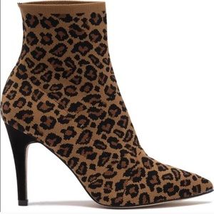 MIA Leopard McKinley Sock Bootie